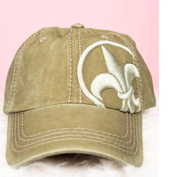 One Blessed Nana Accessories - NWT *BOUTIQUE*   FLEUR DE LIS    HAT     GREAT GIFT IDEA!